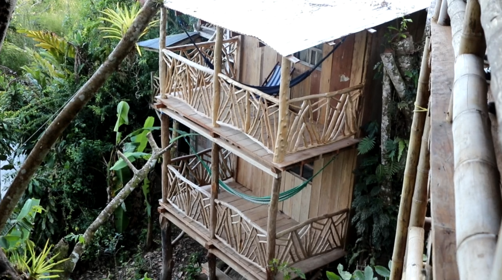 Parte de las habitaciones en La Sombra Ecolodge