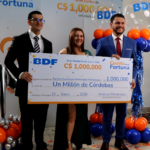 Cuenta de la fortuna de BDF premia con un millón de córdobas a una clienta Matagalpina.