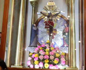 Cientos de feligreses se reunieron en el Sauce, León, para honrar al Señor de Esquipulas.